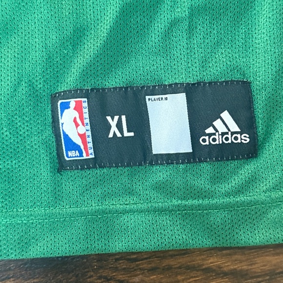 Adidas Celtics Kevin Garnett 5 Jersey 2010 Green White  XL - Picture 2 of 7